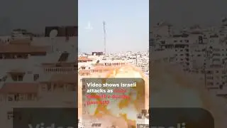 Video shows Israeli attacks as Gaza ceasefire deaths pass 500 | AJ #shorts
