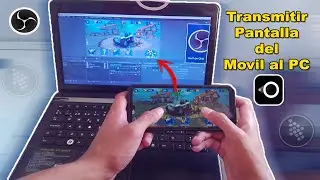 Transmitir la Pantalla de mi Tel&eacute;fono a mi PC para Hacer Stream/Live/En vivo