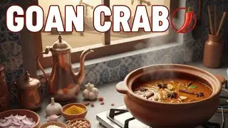 Recipe of 🦀 crab Xacuti in Goan style in Kuwait 🇰🇼 fresh crab bring from grand hyper market faheel