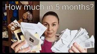 I Counted All My Yarn Labels For 5 Months... And the Total Shocked Me!