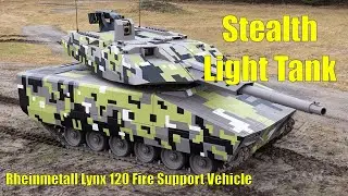 STEALTH LIGHT TANK! - Lynx 120 Fire Support Vehicle (Rheinmetall)