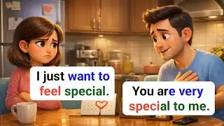 Learn English Speaking Practice | Husband forgot his Married Anniversary | Daily Conversation