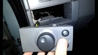 Chevrolet Meriva - substituição do Interruptor do Farol