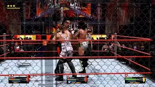 WWE Hell In A Cell 2009 Triple Threat IC Title Match