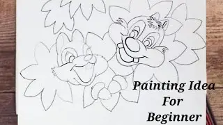 Digital art for beginner | Easy painting for kids | Wow ! Amazing easy art