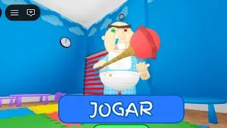 ESCAPEI DO BEBE MALUCO NO ROBLOX | Baby Bobby Daycare