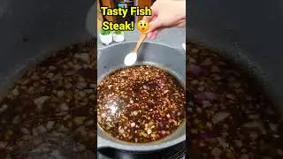 Easy Fish Steak You&rsquo;ll Love 😋 Bangus Steak!!! 😲 #shortviral #viralshort #bangussteak