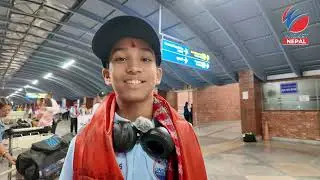 यु-१४ प्रतियोगिता खेल्न वान डे क्रिकेट एकेडेमीको टिम श्रीलंका प्रस्थान  | One Day Cricket Academy