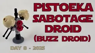 Адвент-календарь LEGO Star Wars 2025 &ndash; День 8: Базз-дроид &laquo;Пистоека&raquo; (набор 75418)