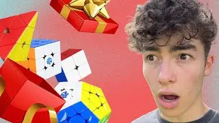 Unboxing a MYSTERY Rubik's Cube from my Sponsor!