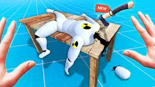 Dummy Torture with New Weapons in Sport Mode VR (New Sandbox Game)