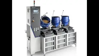 OTEC CF: trommelmachine, polijstmachine, ontbraammachine, ontbraamtrommel, glijslijpen.