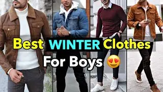 Best Winter Clothes For Boys and Men | Winter Fashion #shorts #fashion #shorts