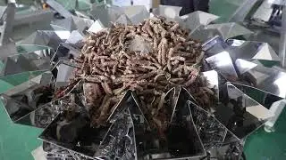 high accuracy 0.2L 14 head cannabis flower multihead weigher