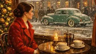 Timeless Holiday Music & Golden Age Classics 🎄 Cozy 1940’s Coffee Shop Christmas