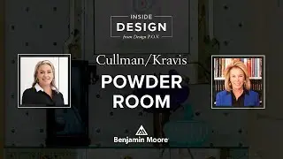 Powder Room Ideas with Cullman & Kravis | Inside Design | Benjamin Moore