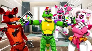 Foxy and Mangle BREAK UP AGAIN OVER UNO!