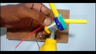 How to make water pump ( jtv toys)   पानी खेचने वाला मोटर बानाना सिखे