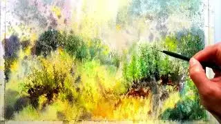 Watercolor Painting Process | Learn to Use Watercolor Step by Step