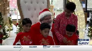 Santa Scirto makes appearance at Holiday in the Garden and Bazaar