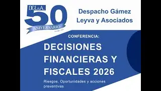 Conferencia DECISIONES FINANCIERAS Y FISCALES 2026