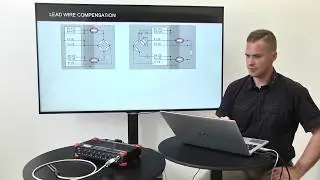 Lead wire compensation in strain measurement