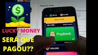 LUCKY MONEY - TESTEI ESSE APP E FIZ 2 PEDIDOS DE SAQUE (SER&Aacute; QUE PAGARAM??)