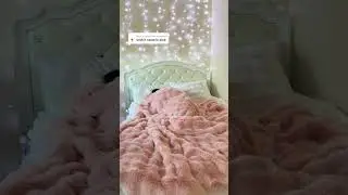 Pink Faux Fur Blanket Alert! #fauxfurblanket #pinkblanket
