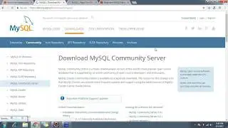How to install MySql 2017 and create database