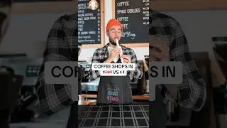 Coffee shops in North America vs Italy 😭🤌
