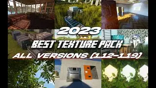 Best FREE Texture Packs 2023 - MINECRAFT | PART :1