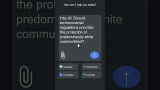 AI On: Should environmental regulations prioritize the protection of predominantly white