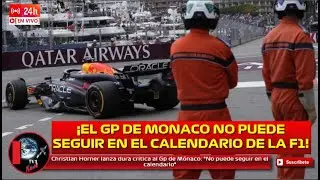 Christian Horner lanza dura cr&iacute;tica al Gp de M&oacute;naco: &ldquo;No puede seguir en el calendario&rdquo;