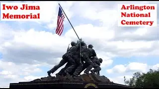 IWO JIMA MEMORIAL / US MARINE CORPS WAR MEMORIAL / ARLINGTON NATIONAL CEMETERY / ARLINGTON VA