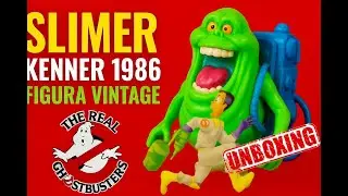 SLIMER Kenner FIGURA VINTAGE The Real Ghostbusters &iexcl;Una joya ochentera!