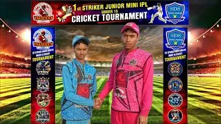 🔴StrikerMumbai Champions  Vs  Rajasthan Panther 1st Striker Junior Mini Ipl U15 Cricket Tournament