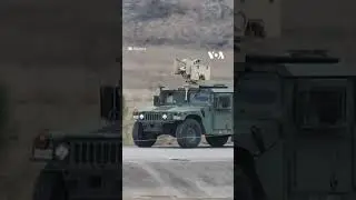 Texas National Guard conducts security training at US-Mexico border  | VOA News #shorts