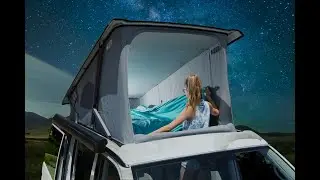 Duvalay Roofvan pour toits relevables de vans - Installation rapide