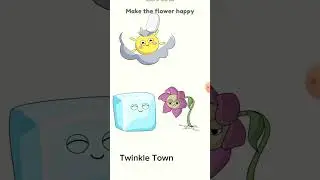 Make flower happy #flower #shorts #viralshorts #youtubeshorts #Twinkletowntv #TTT #games #kids