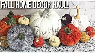 Fall Home Decor Haul | Glam Farmhouse 2018