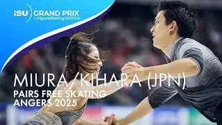 Riku MIURA / Ryuichi KIHARA | Pairs Free Skating | Angers 2025 | #GPFigure