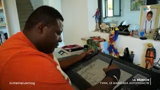 Outremer.le mag - Yvan, le mangaka autodidacte (La Réunion)