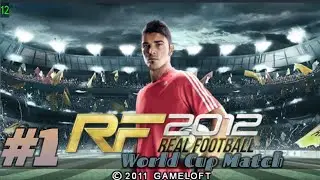 Real Football 2012 World Cup Match Gameplay