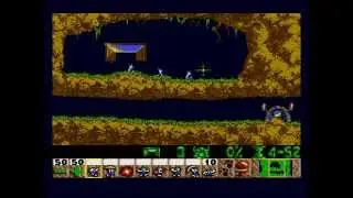 Lemmings ... (Sega Genesis) Gameplay