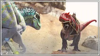 A MAX LEVEL INDOM GETS TOO CLOSE TO OUR CASTLE... | ARK Caballus [Episode 96]