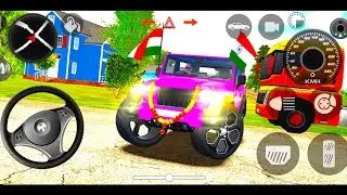 Modified Mahindra Thar😈Games:Indian Thar (Gadi Wala Games) Car Game Android Game - Android Gameplay