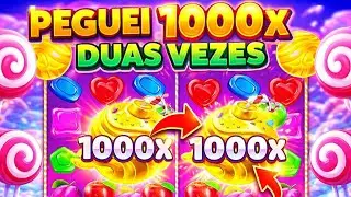LOUCURA TOTAL ⚡TUDO OU NADA NO SWEET BONANZA 1000 🔥 PEGUEI DUAS VEZ 1000X