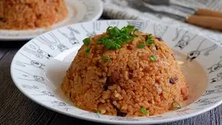 Super Easy Rice Cooker Tomato Rice w/ Chicken Recipe 电饭锅番茄鸡饭 Multi-cooker Recipe | Lunch Bento / Box