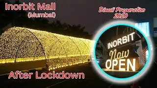Inorbit Mall (Mumbai) After Lockdown Diwali preparation