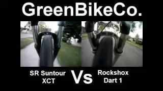 SR Suntour  XCT VS RockShox Dart 1